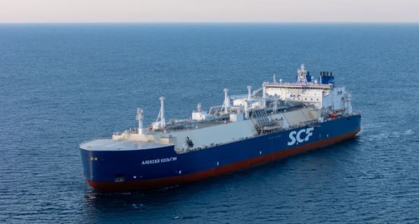 Bloomberg: СПГ-танкер «Алексей Косыгин» вновь приплыл к «Арктик СПГ 2»